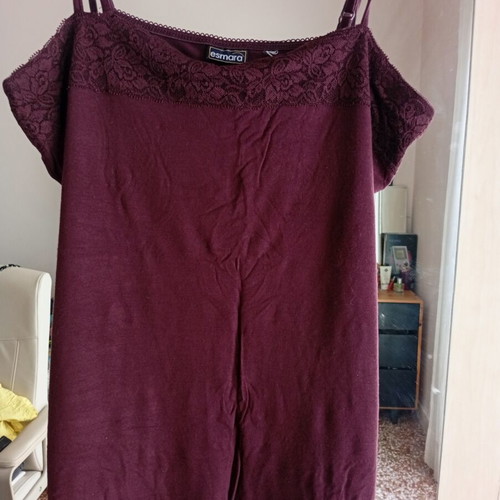Esmara red camisole top, size M