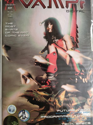 Vampi Digital Preview + #1 comic mint condition