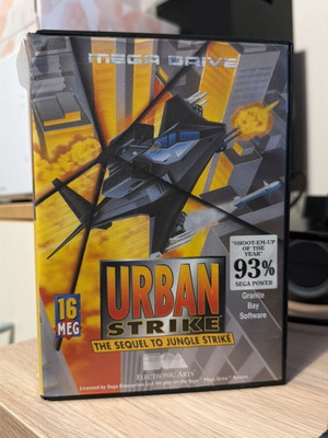 Urban Strike Sega Mega Drive παιχνίδι μεταχειρισμένο με εγχειρίδιο