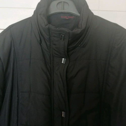 Ellen women's jacket black like new, lightweight and warm XXL