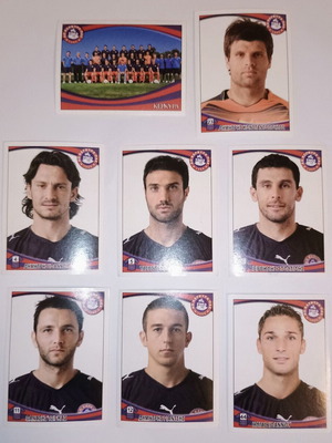 Panini Corfu Super League 2010/11 football stickers pack