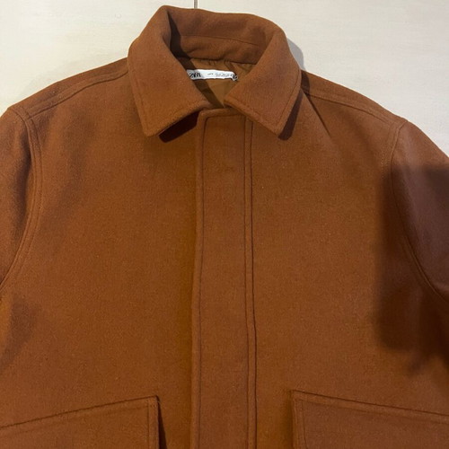 Zara men's outerwear orange like new, size M