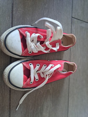 Converse All Star shoes used, size 28.5, red
