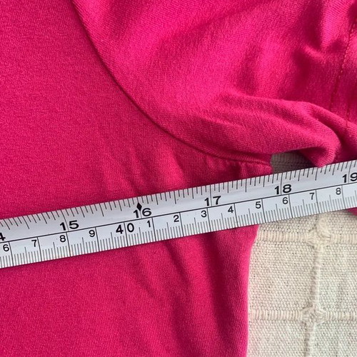 Leonard's pink blouse size M used with signs from washing