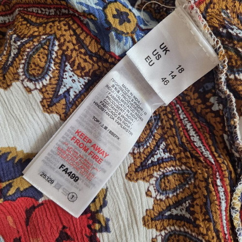 Joe Browns Striking Print Crinkle Boho Kimono like new
