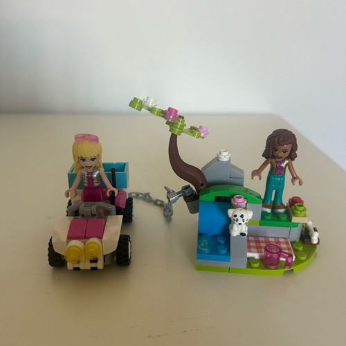 Lego Friends 41442 Vet Clinic Rescue Buggy like new without manual