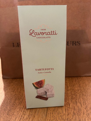 Lavoratti chocolates with fig and cinnamon new