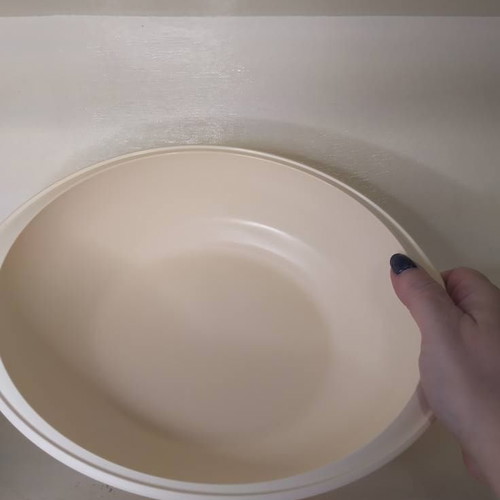 Vintage Tupperware Duo Server 2.1 lt thermo bowl