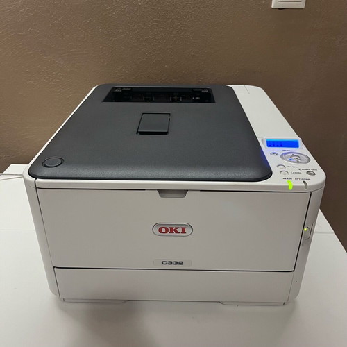 OKI C332 Color Laser Printer used with toners
