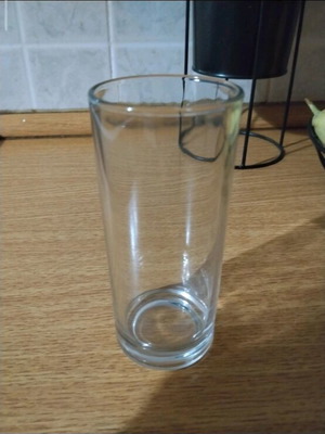 Tube glasses like new, set of 6
