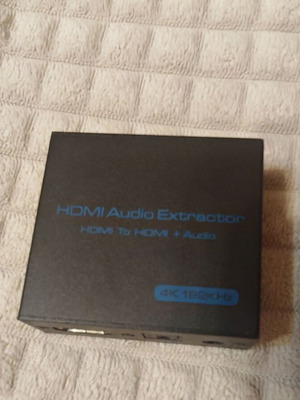 HDMI Audio Extractor 4K 18Gbps SPDIF Toslink 3.5mm νέο
