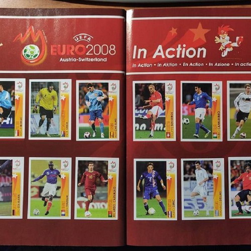 Panini UEFA Euro 2008 Album new, Austria-Switzerland