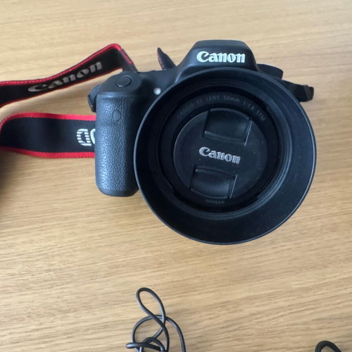 Canon EOS 80D camera like new with EF 50mm f/1.8 STM lens and accessories