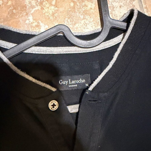 Guy Laroche shirt size Large like new, black
