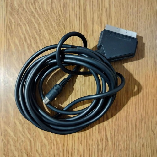 Cable 1 x SCART male - 1 x S-VIDEO male like new