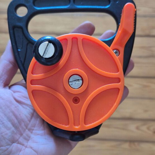 Reel for Buoys and Diving like new with automatic stop and adjustable brakes