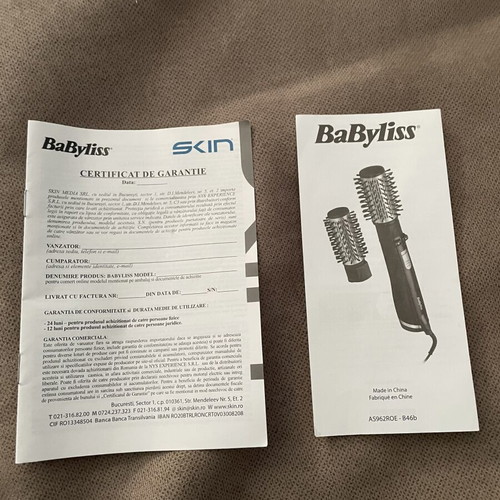 BaByliss Big Hair AS962E electric rotating hair brush