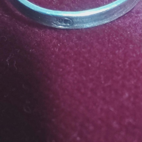 Rhoditic silver-gold ring with marcasites like new, size 15