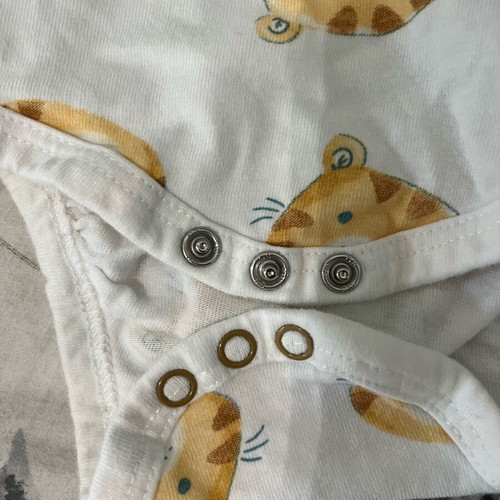 Long-sleeve bodysuits new for 2-4 months, 3 pieces, 100% cotton