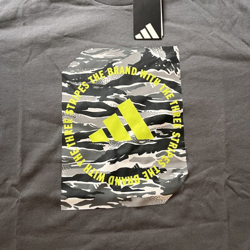 Adidas T-shirt size S brand new, grey
