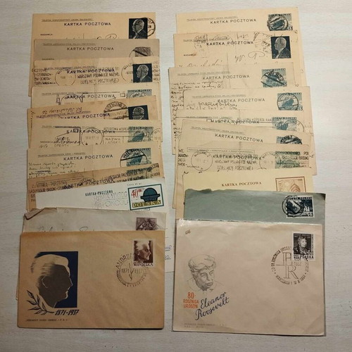 Postcards like new, pack of 22, Poland