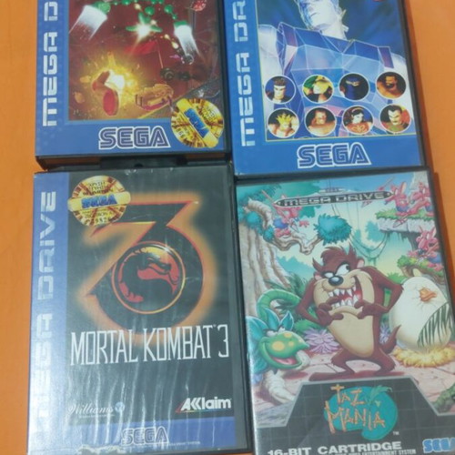 Παιχνίδια Sega Mega Drive μεταχειρισμένα, πακέτο