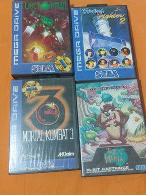 Παιχνίδια Sega Mega Drive μεταχειρισμένα, πακέτο