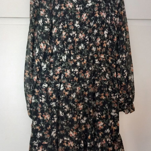 Mango dress like new with transparent sleeves, above knee length