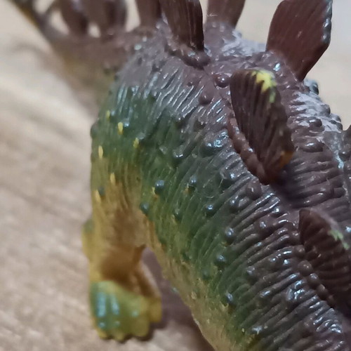 Stegosaurus dinosaur figure used, length 12cm