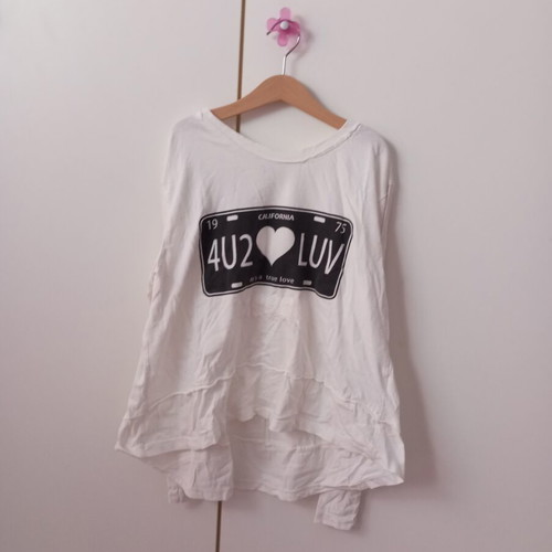 Iconic blouse size S like new, black and white