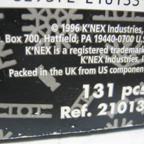 K'NEX Power 3 models 131 pieces helicopter new