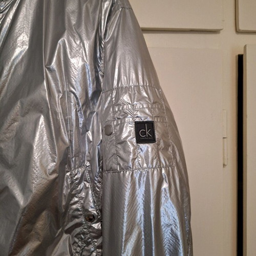 Calvin Klein women's jacket silver like new