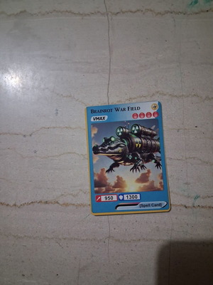 Brainrot κάρτες καινούργιες, πακέτο 10 με 1 rare VMAX