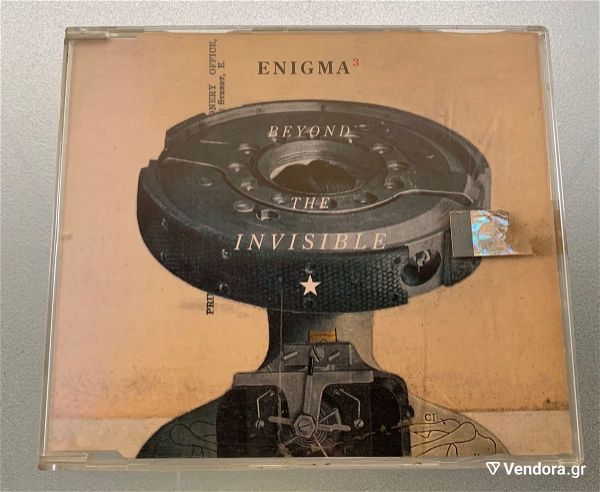  Enigma - Beyonde the invisible made in in the EU 5-trk cd single