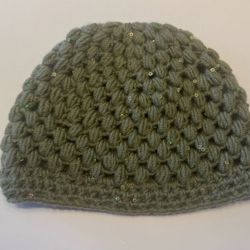 Handmade hat new green