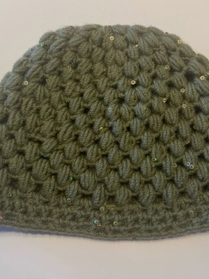 Handmade hat new green