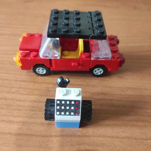 Lego LEGOLAND 6655 used, with wear and missing parts