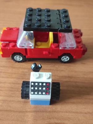 Lego LEGOLAND 6655 used, with wear and missing parts