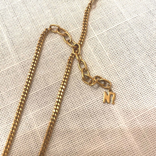 Ninna Ricci necklace and pendant set new, pearl and diamond steel