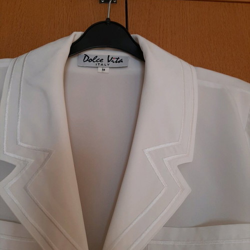 Vintage shirt like new, white, size M