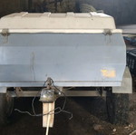 Trailer luggage box used with papers