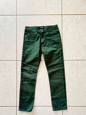 Παντελόνι Armani Jeans μεταχειρισμένο, παιδικό, σκούρο πράσινο, μέγεθος 134 cm