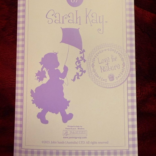 Sarah Kay Love for Nature collectible card number 87 new