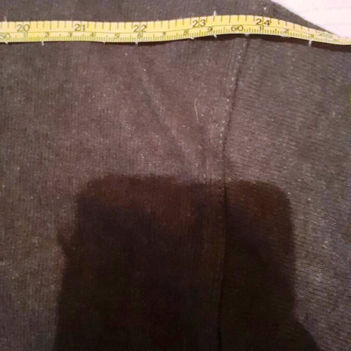 Men's Polo Shirt Gray with Yellow, New, Size L