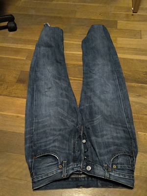 Levi Strauss jeans καινούργιο, αυθεντικό, μέγεθος 5XL, γκρι και μπλε