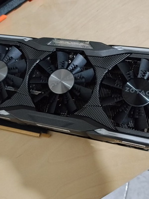 Zotac GeForce GTX 1070 AMP Extreme 8GB GDDR5 graphics card like new