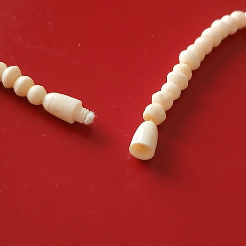 Necklace from camel bone, 40 cm, like new