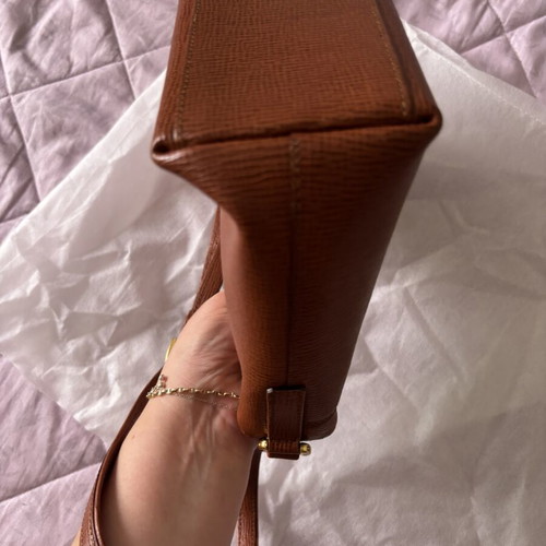 Ferre Leather Bag like new, crossbody, brown