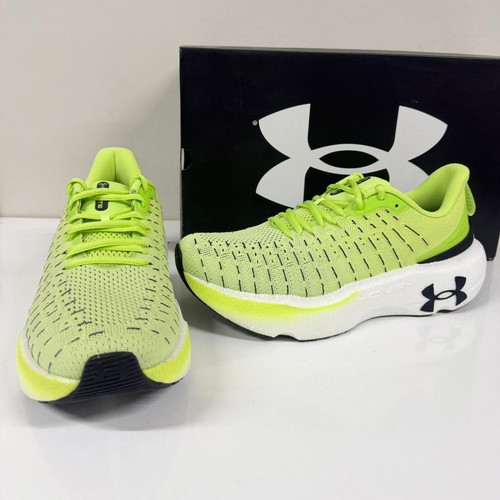 Under Armour Infinite Elite sports shoes new, size 45, green and white