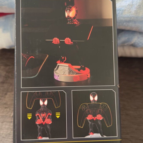 Spider-Man Miles Morales controller and phone holder sealed